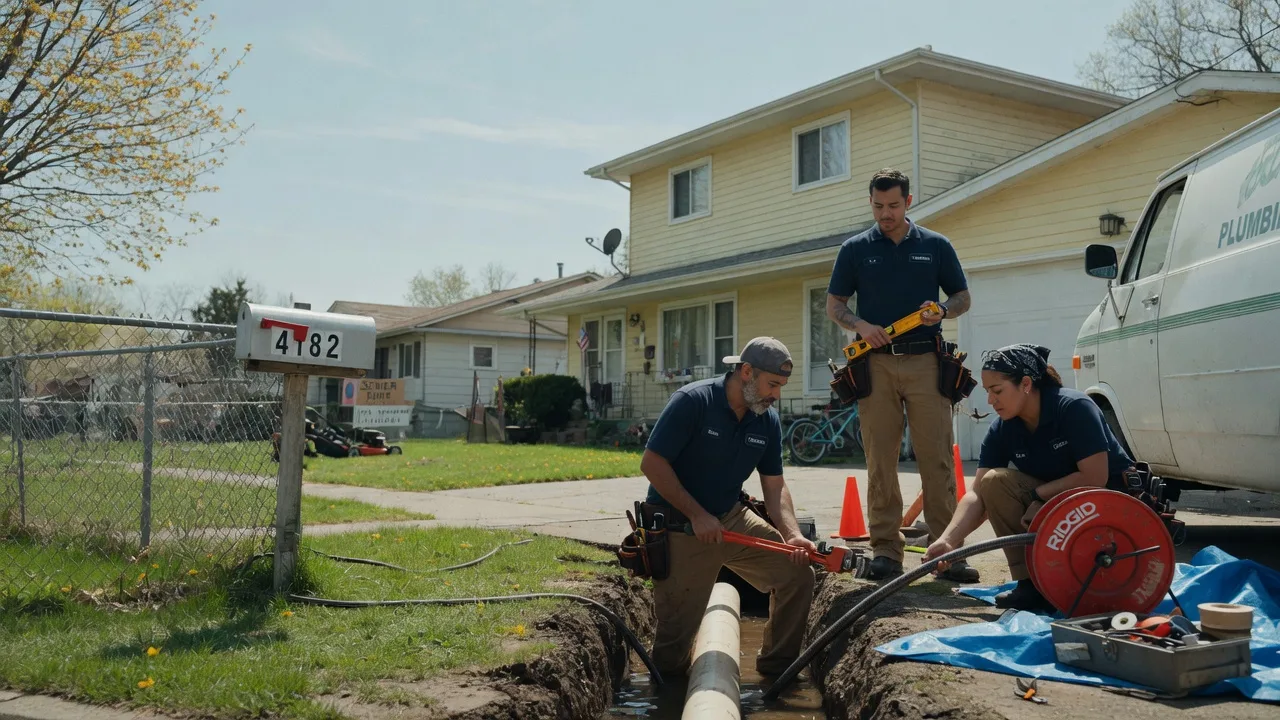 Gas Line Repair in Menomonie, WI near me